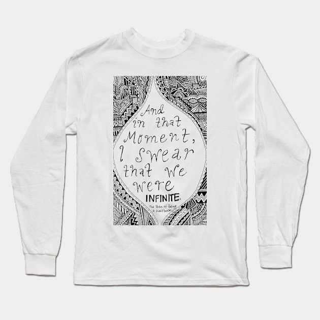 We Were Infinite Long Sleeve T-Shirt by lizzyad